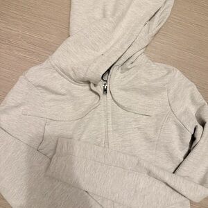 Bershka Light Gray Hoodie